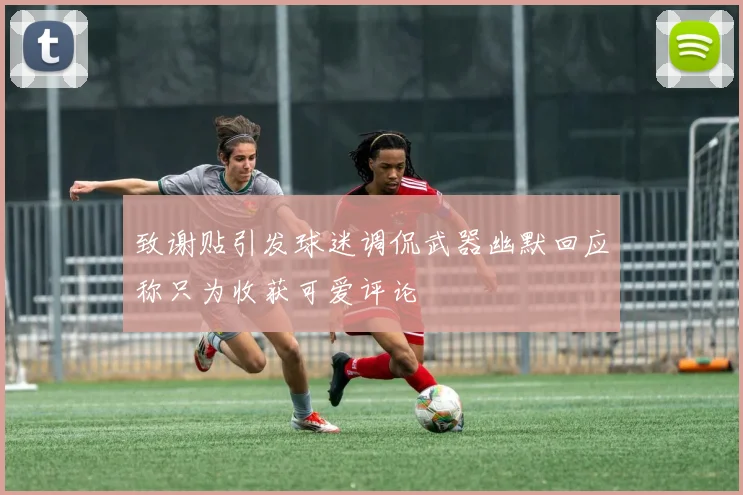 致谢贴引发球迷调侃武器幽默回应称只为收获可爱评论